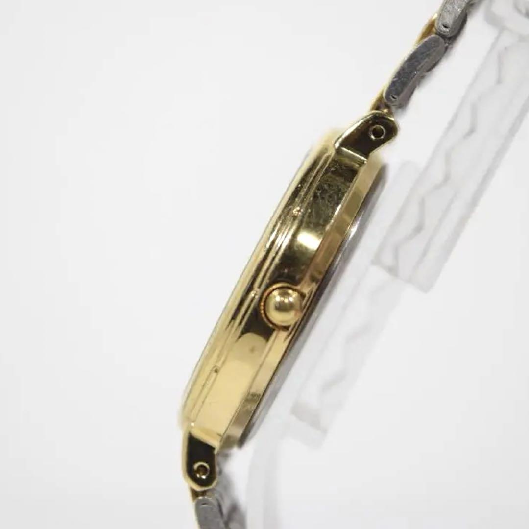 Vintage Casio men's wristwatch in gold plating, GUFSTREAM.