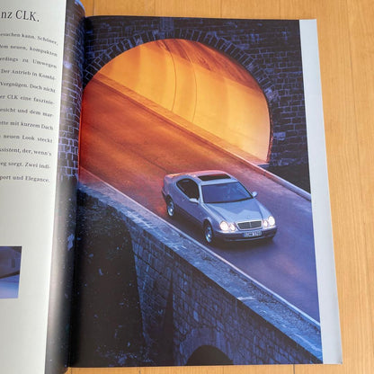 【Price Reduced】Old Car Catalog Mercedes-Benz (Benz) CLK