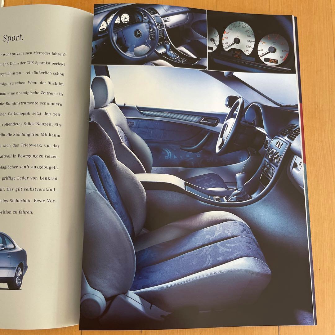 【Price Reduced】Old Car Catalog Mercedes-Benz (Benz) CLK