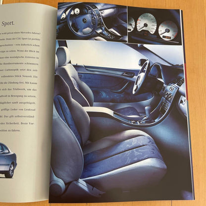 【Price Reduced】Old Car Catalog Mercedes-Benz (Benz) CLK