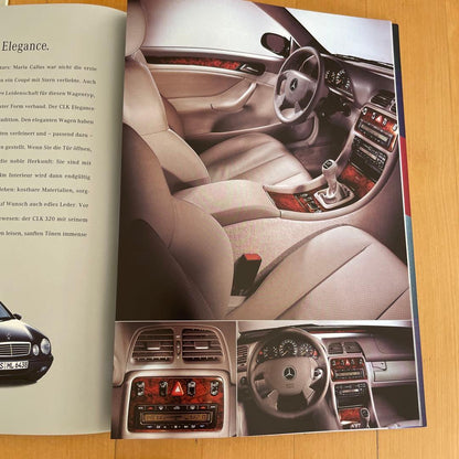 【Price Reduced】Old Car Catalog Mercedes-Benz (Benz) CLK