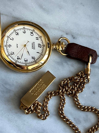 [Battery Replaced] SEIKO ALBA SUCSESS Pocket Watch Antique