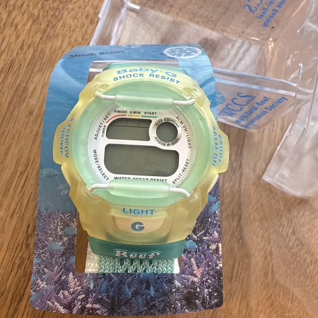 Baby-G Light Green Analog Watch (Digital) Official Limited Edition
