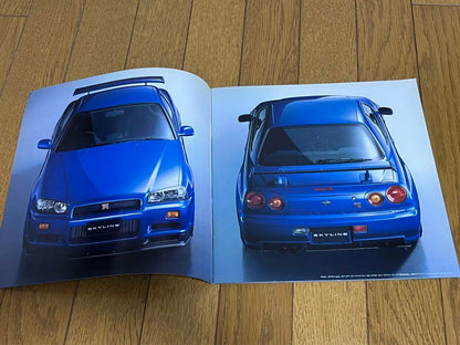 R34 GTR V-spec Brochure