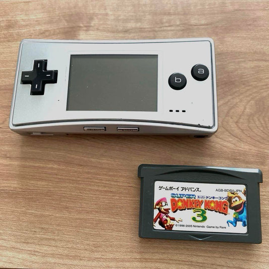 Game Boy Micro Silver Donkey Kong
