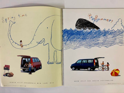 Rarity Honda First-Generation STEP WGN (Late Model) Catalog (1999.11)