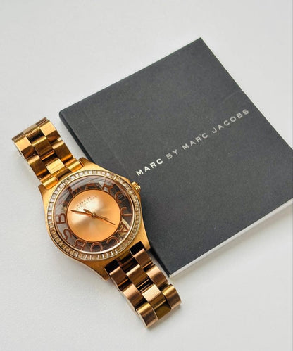 New Battery for Beautiful Item Mark by Mark Jacobs Henry Skeleton Crystal