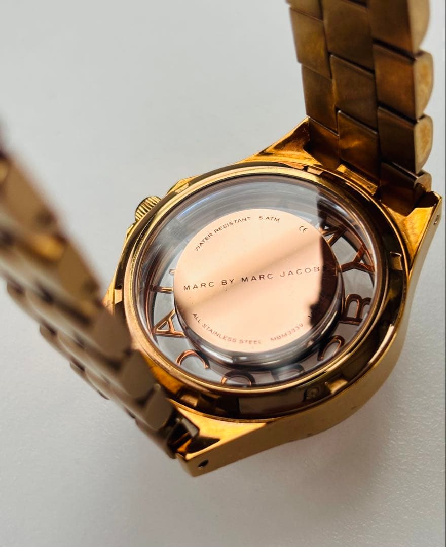 New Battery for Beautiful Item Mark by Mark Jacobs Henry Skeleton Crystal