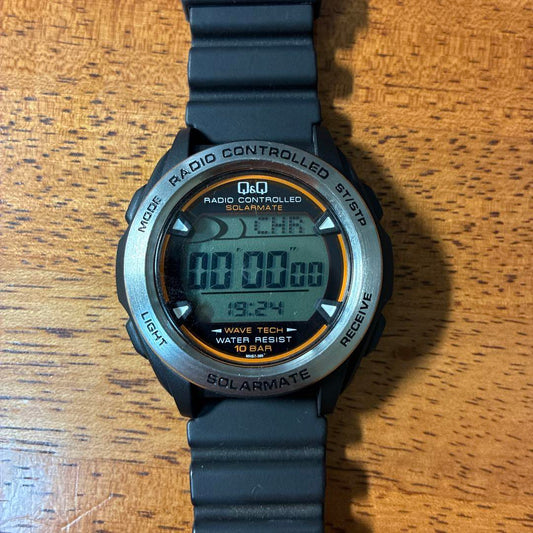 [Citizen Q&Q] Digital Solar Water-Resistant Watch