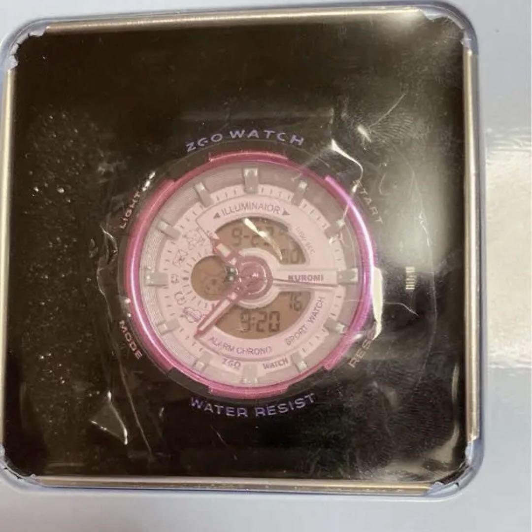 New Inspected Kuromi Wristwatch  Overseas Limited Edition Analog & Digital