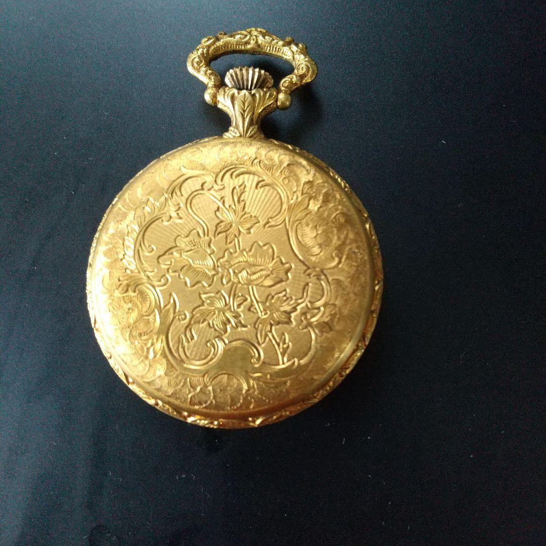 Arnex 17 JEWELS Winding Pocket Watch Gold