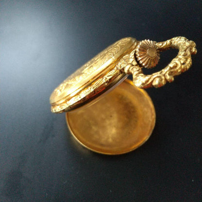 Arnex 17 JEWELS Winding Pocket Watch Gold