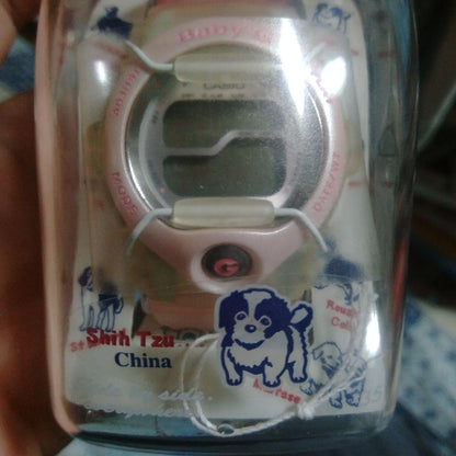 New, unused Baby-G Tripper Shih Tzu Digital Watch