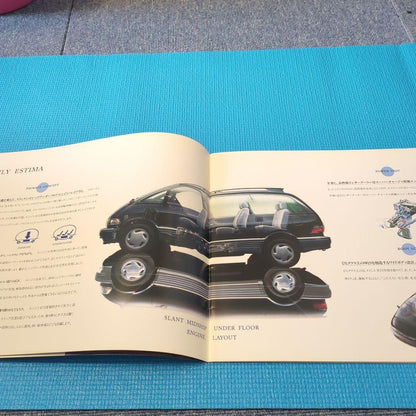Toyota Estima Catalog 1998 January Edition