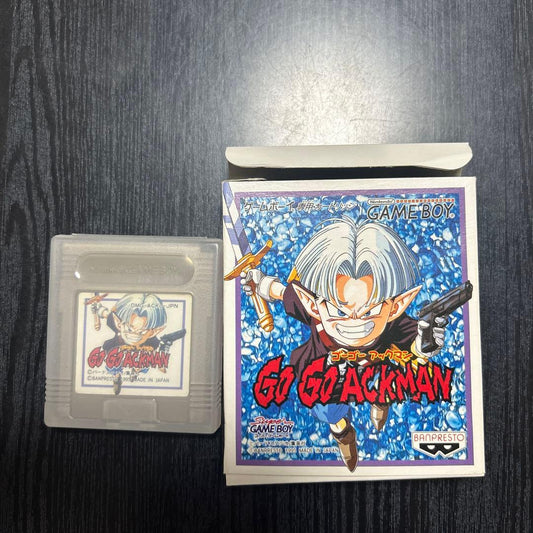 Action Confirmed GO GO ACKMAN Game Boy Software