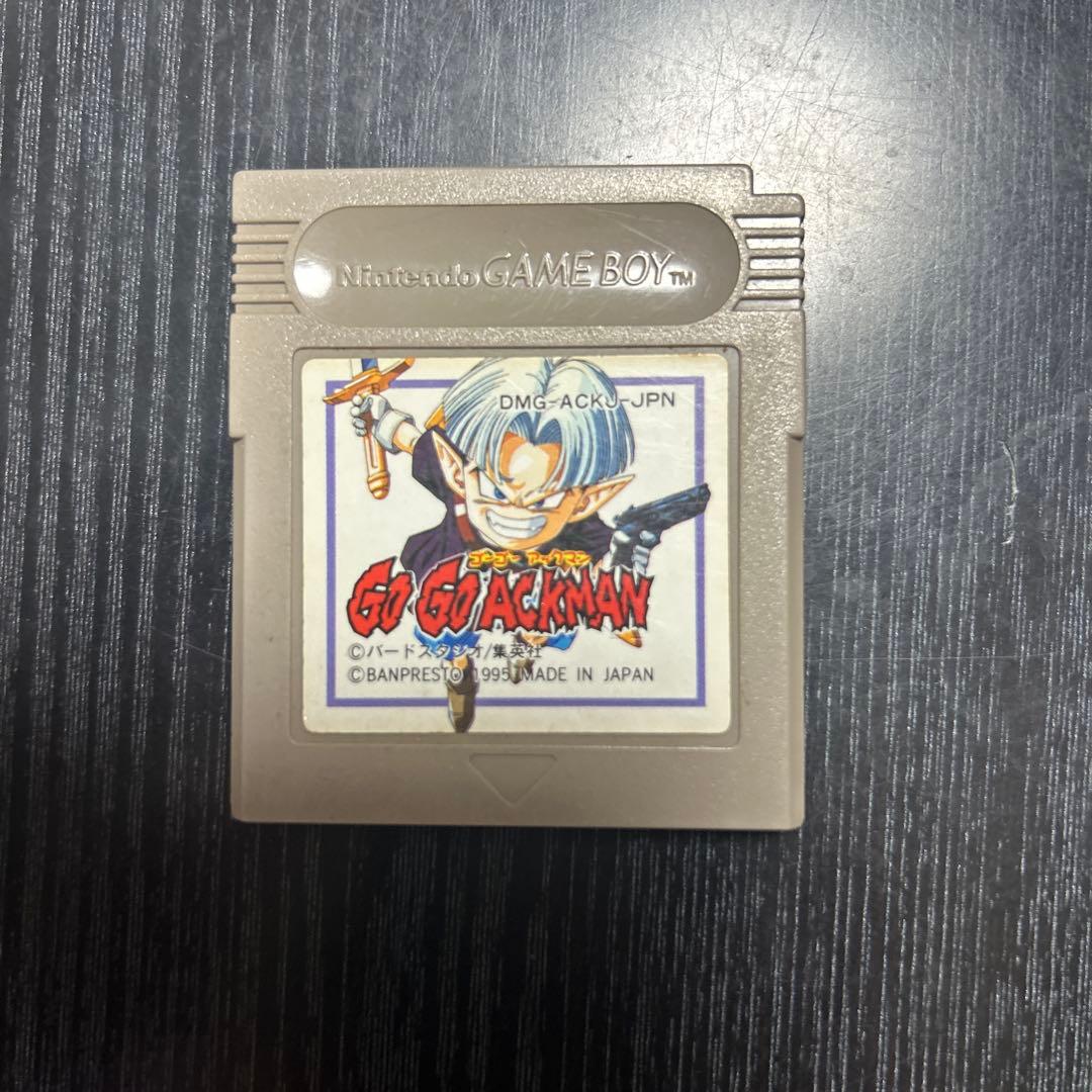 Action Confirmed GO GO ACKMAN Game Boy Software