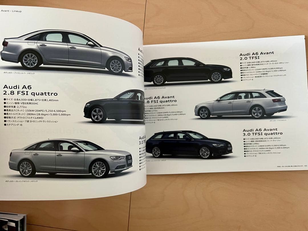 Audi A6 Import Car Catalog Festival