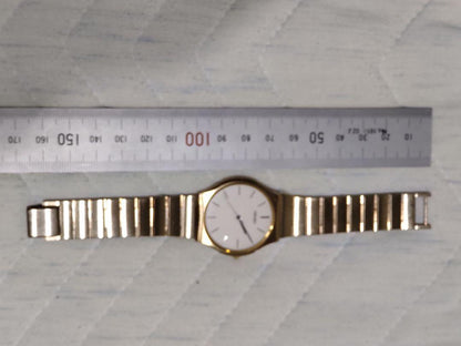 SEIKO Analog Watch White/Gold