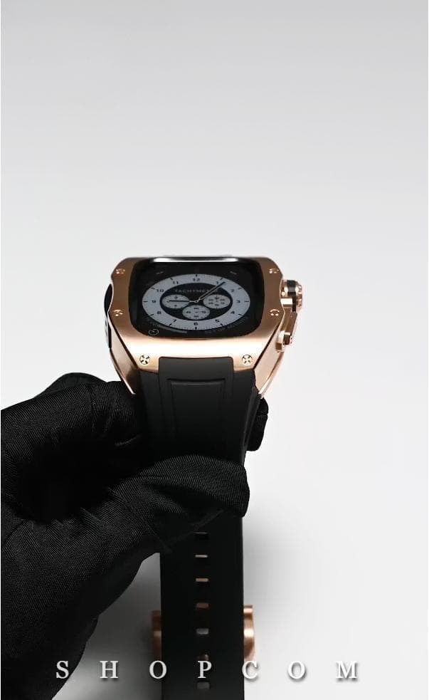 Apple Watch Case SUS R2 Rose Black 44.45 Watch