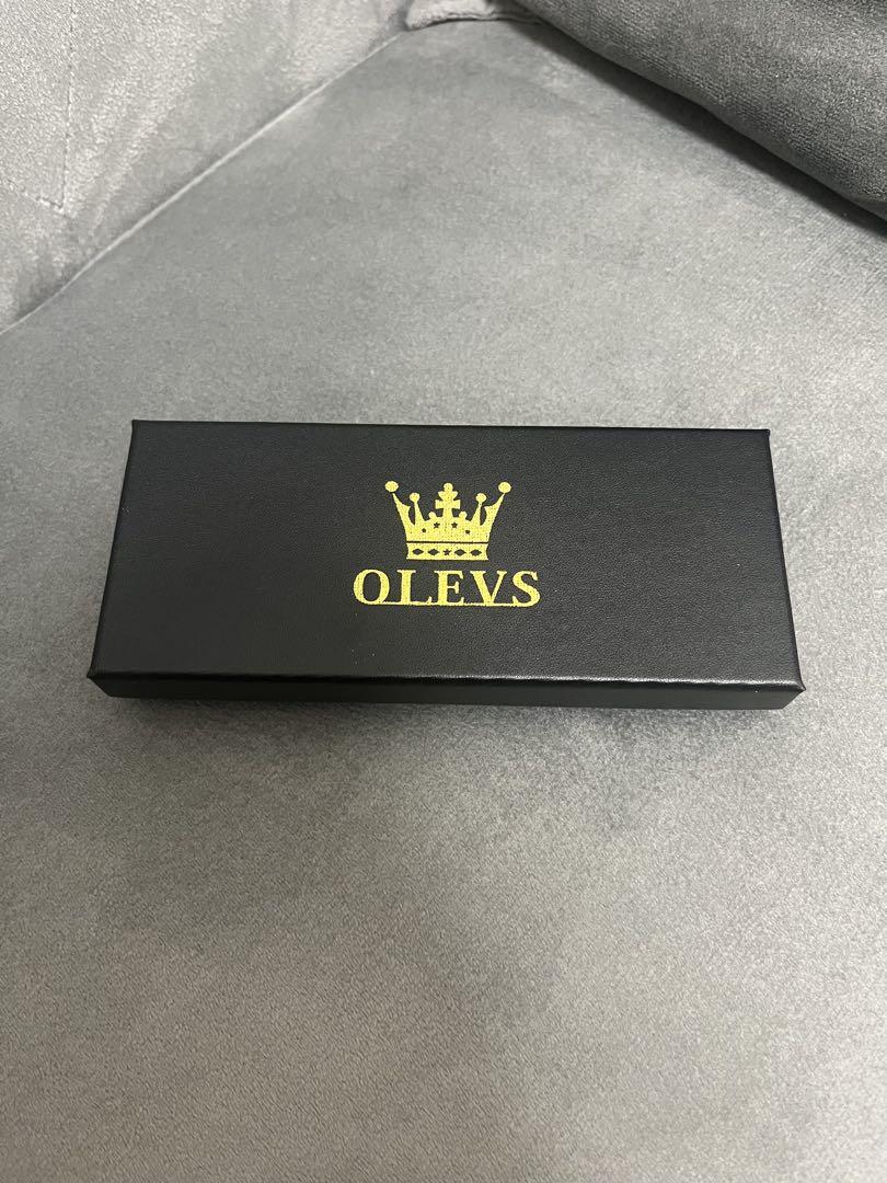 OLEVS Automatic Winding Analog Watch White