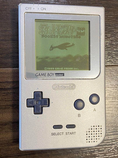 Nintendo GAME BOY pocket Silver