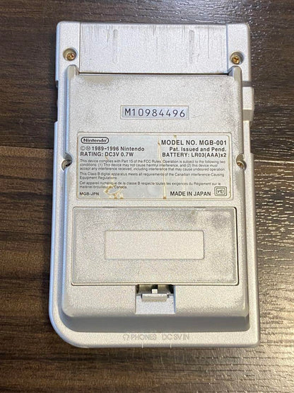 Nintendo GAME BOY pocket Silver
