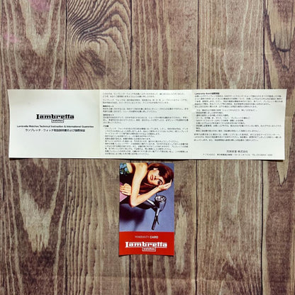 Unused Lambretta Watch Dead Stock The Who