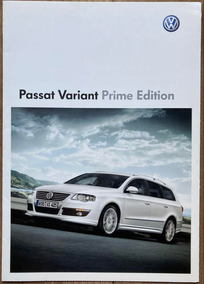 Rare Unopened Unused Catalog Passat Variant Prime 2010