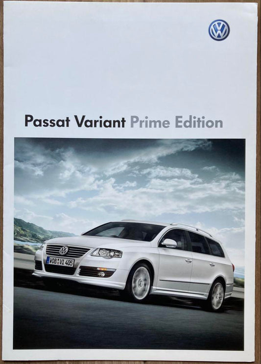 Rare Unopened Unused Catalog Passat Variant Prime 2010