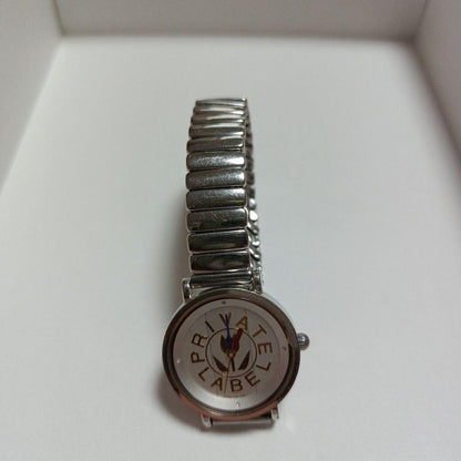 PRIVATE LABEL Wound Analog Silver Watch