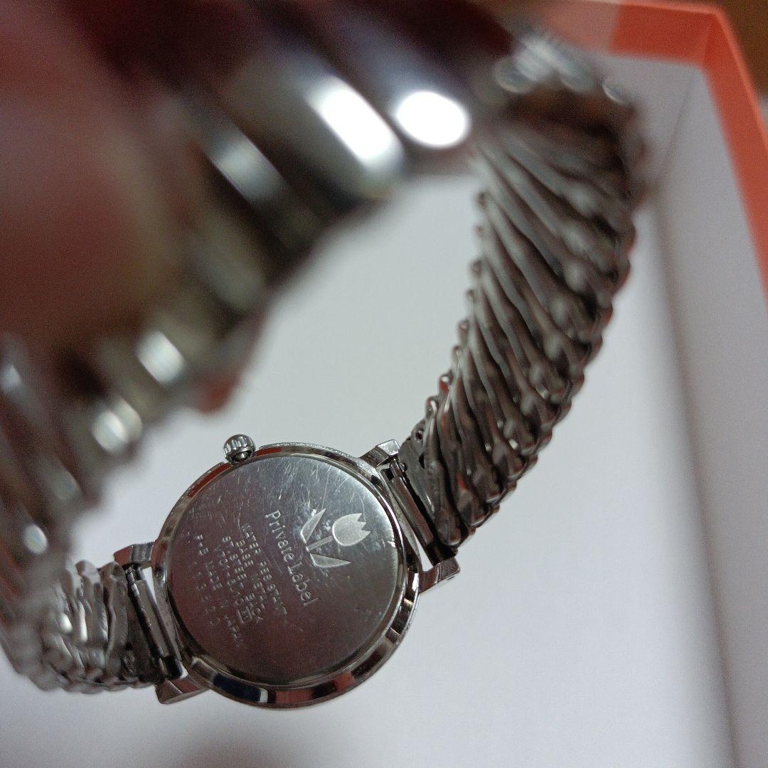 PRIVATE LABEL Wound Analog Silver Watch