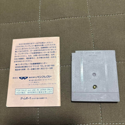 Ranma 1/2 Game Boy Software Manual Included