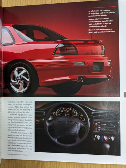 Pontiac General Catalog 1994, 1995, 1996