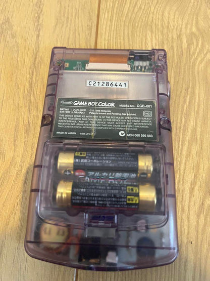 Clear Purple Game Boy Color Body