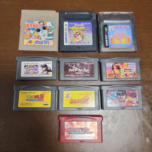Game Boy Advance and Game Boy Software Set