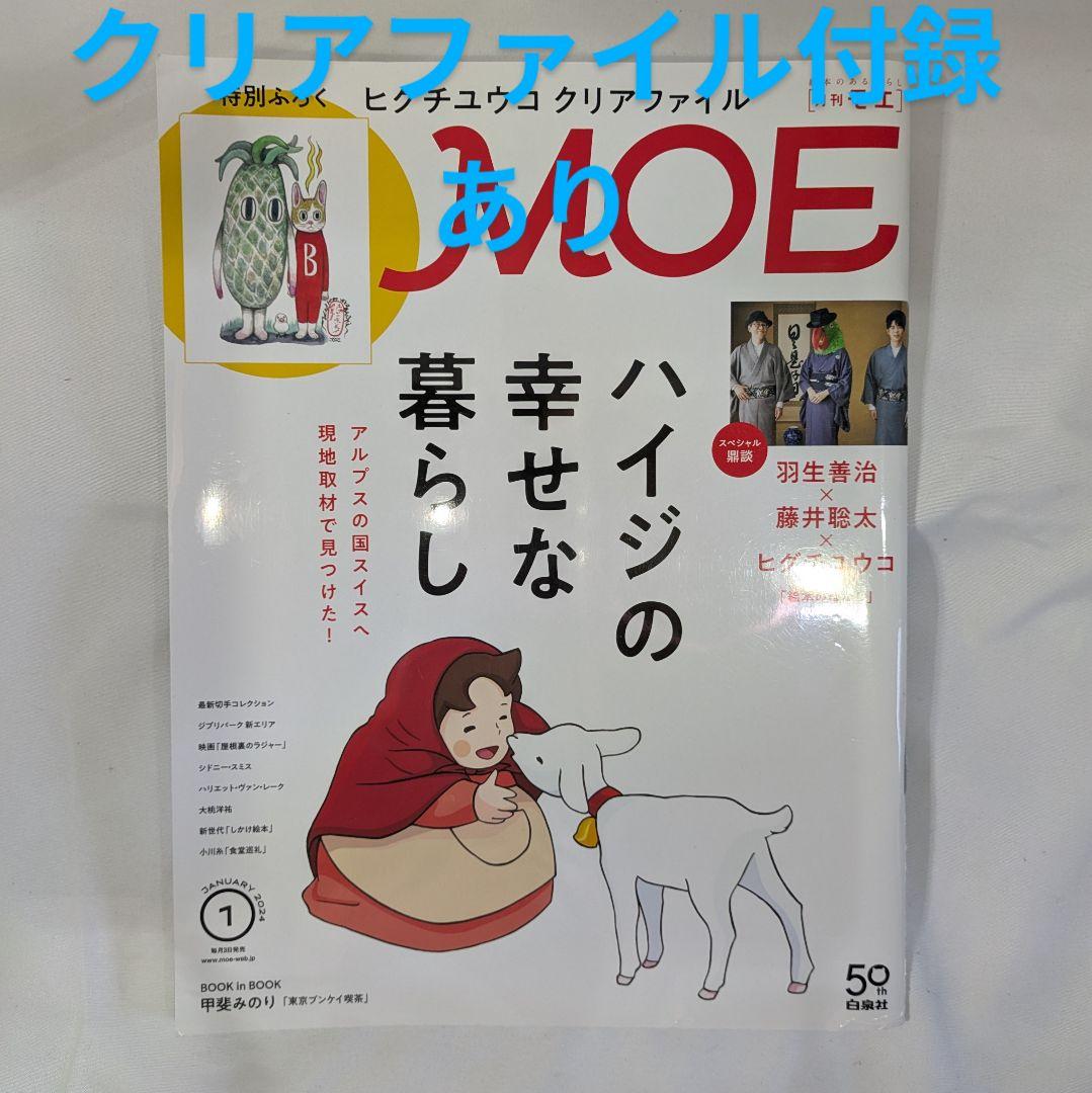 Moe January 2024 Happy Heidi's Happy Life Higuchi Yuuko Clear File Included