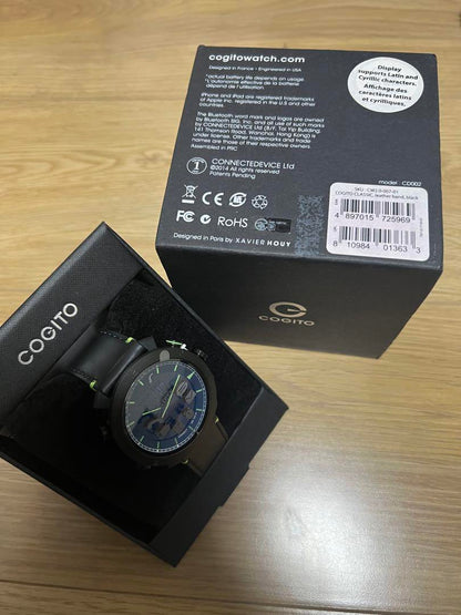 Smartwatch Watch COGITO CLASSIC Leather Black