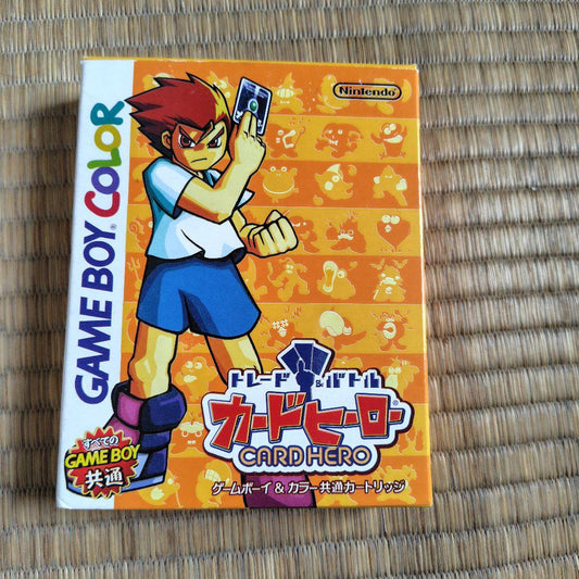 Game Boy & Color Common Trade & Battle Card Hero (Box Only)