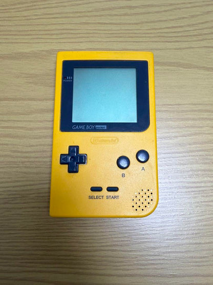 Game Boy Pocket Yellow + Pokémon Green