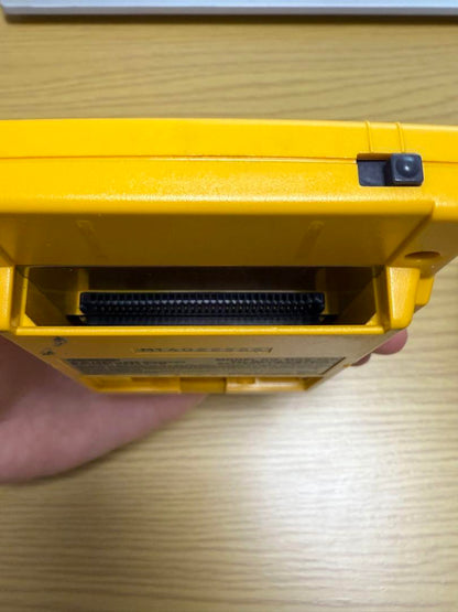 Game Boy Pocket Yellow + Pokémon Green