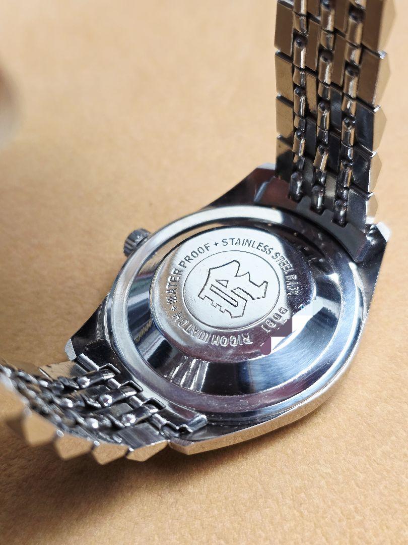 【YM065】Ricoh Autodeluxe 8 21 Stone Automatic Winding Watch