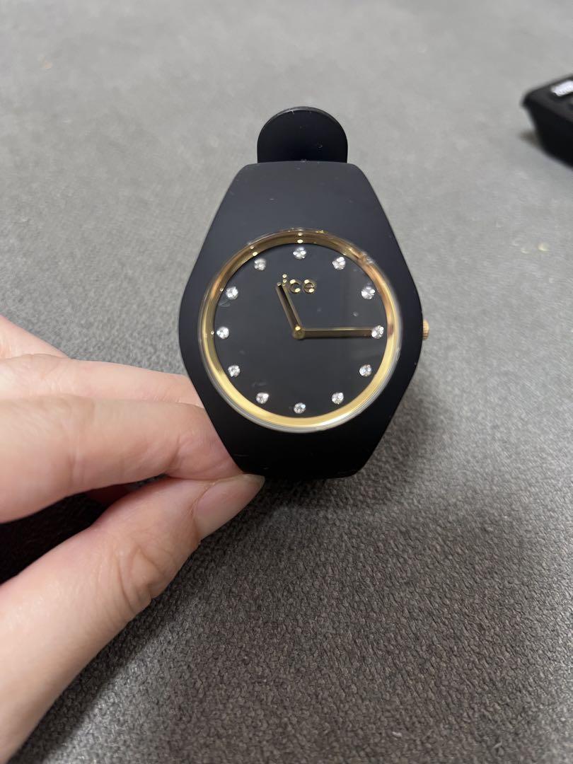 Black Silicon Digital Watch Ice Watch