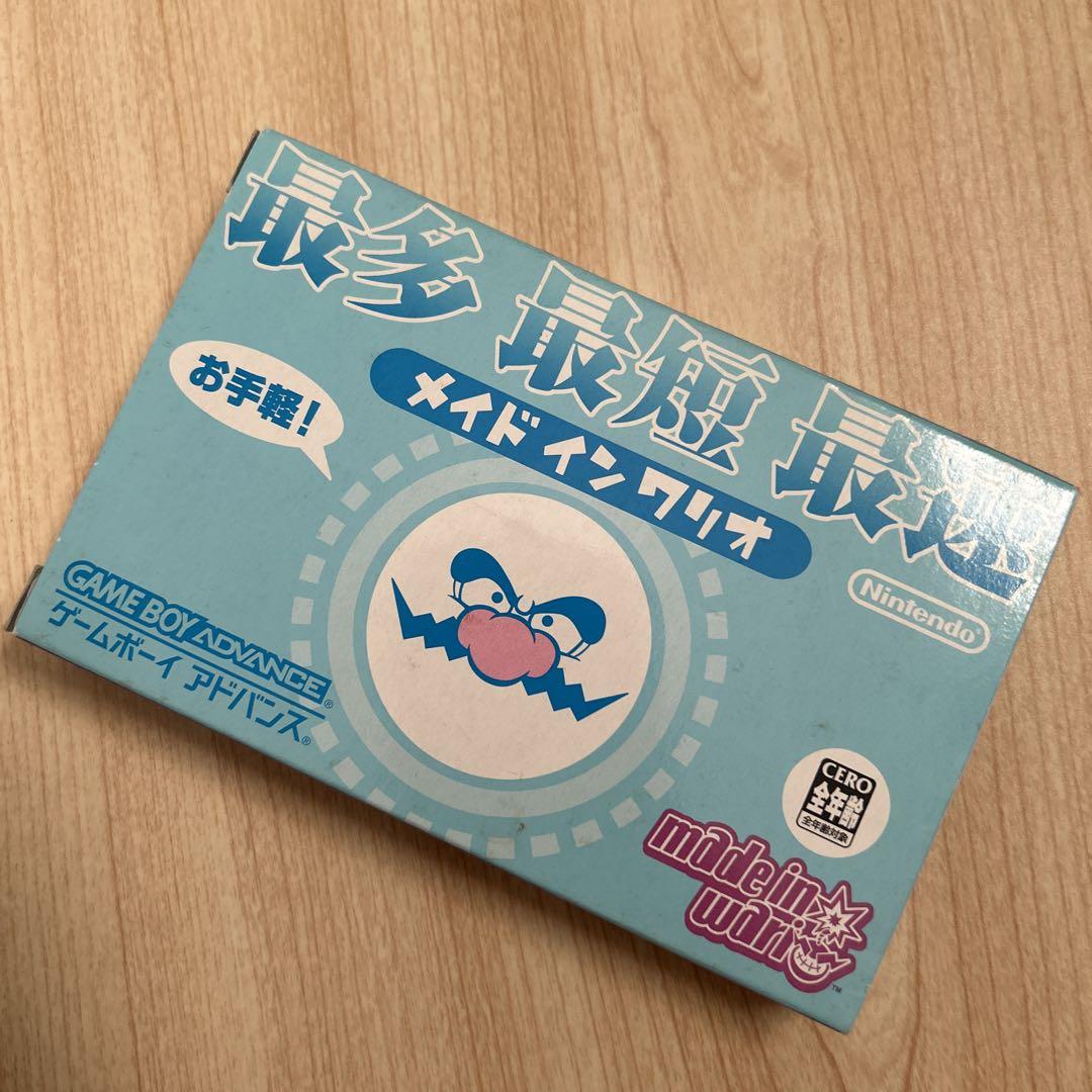  Made in Wario Game Boy Advance Game