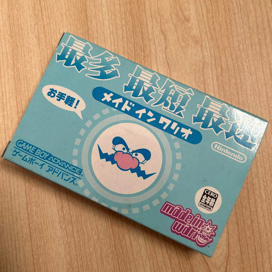  Made in Wario Game Boy Advance Game