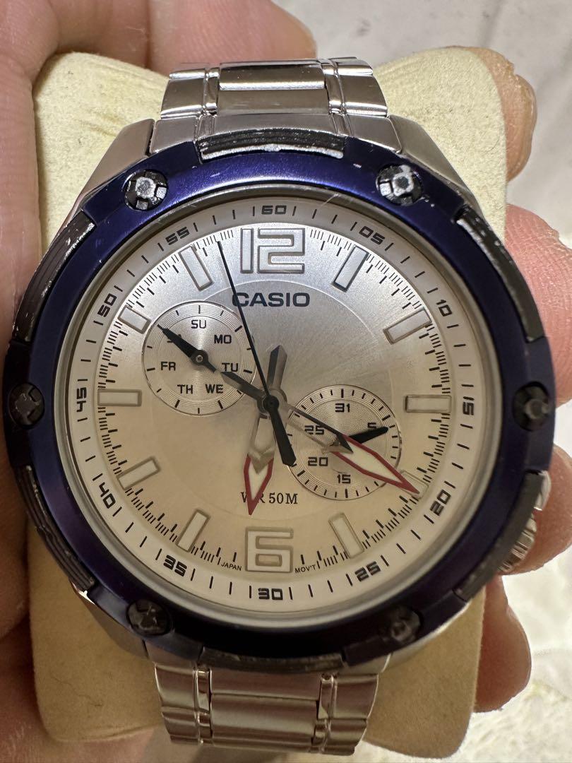 Casio Analog MTP-1326 Watch 50M Water Resistant