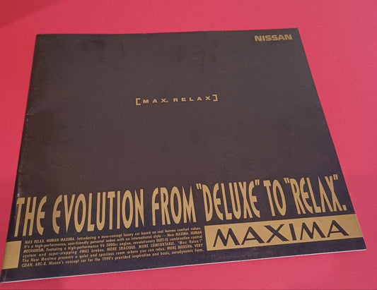 [1988] Nissan Maxima 3rd Generation J30 Type Initial Catalog