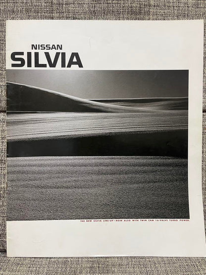 Old Car Catalog Nissan Silvia SILVIA
