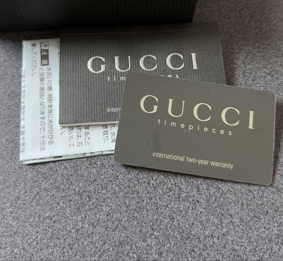 【Extremely Beautiful Condition • Functional 】 GUCCI Watch 1500L Silver Bangle with Box