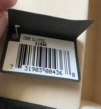 【Extremely Beautiful Condition • Functional 】 GUCCI Watch 1500L Silver Bangle with Box