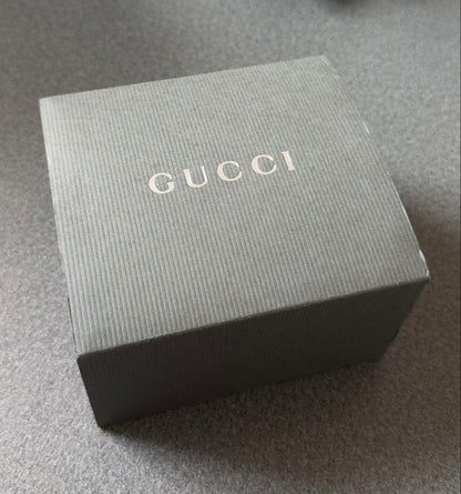 【Extremely Beautiful Condition • Functional 】 GUCCI Watch 1500L Silver Bangle with Box